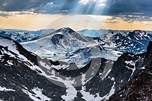 View from Mount Evans