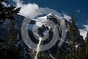 View on the mount Fairview while hicking around lake Louise