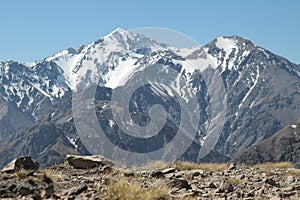 View from Mount Fyffe, Kaikoura, New Zealand, mountains view, summit