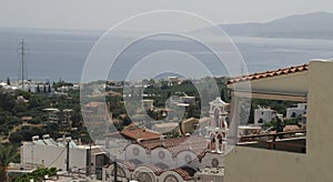 View from Mount Harakas to Chersonissos.