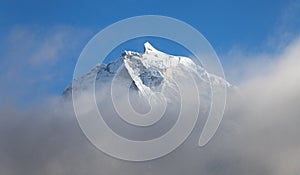 View of mount Kangtega photo