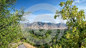 View on Mount Logan, Utah photo