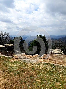 View from mount Nebo, Arkansas