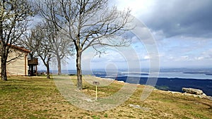 View from mount Nebo, Arkansas