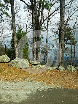 View from mount Nebo, Arkansas