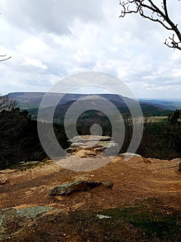 View from mount Nebo, Arkansas