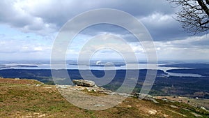 View from mount Nebo, Arkansas