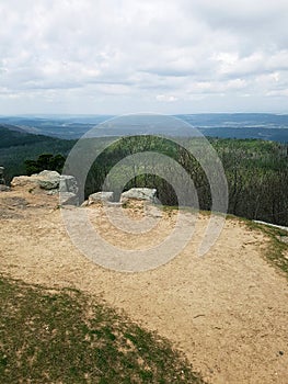 View from mount Nebo, Arkansas