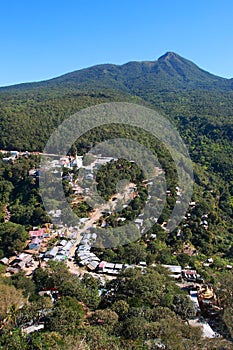 View from Mount Popa in Burma (Myanmar)