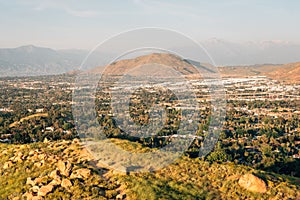 View from Mount Rubidoux in Riverside, California