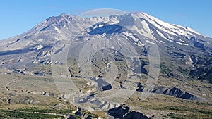 View of Mount Saint Helens in Washington State