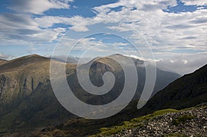 View from mount Snowdon