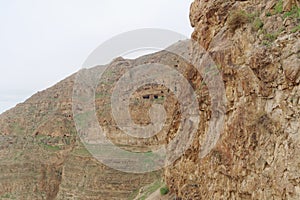 View the Mount of Temptation in Jericho.