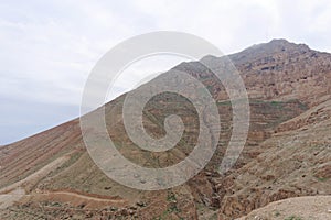 View the Mount of Temptation in Jericho.