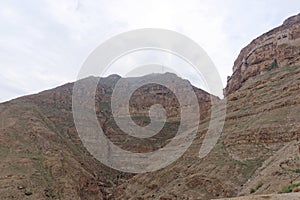 View the Mount of Temptation in Jericho.