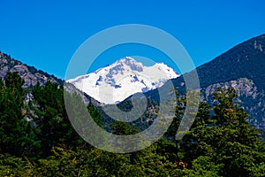 View of Mount Tronador Cerro Tronador