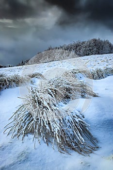 View of the mountainous