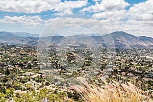 View of Mountains and City From Mt. Helix Park