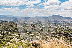 View of Mountains and City From Mt. Helix Park photo