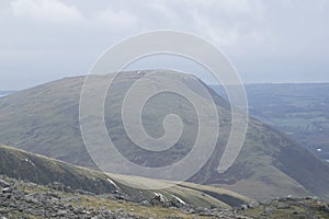 A View of the Mountains in England