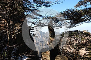 Yellow Mountain - Huangshan, China. photo