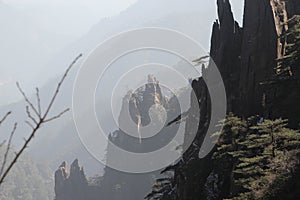 Yellow Mountain - Huangshan, China. photo