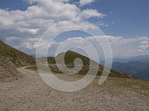 View on mountains, Goldeck, Austria