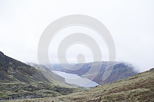 A View of the Mountains in the Lake District, England