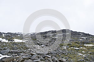 Pohľad na hory v Lake District, Anglicko