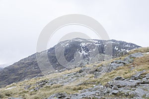 A View of the Mountains in the Lake District, England