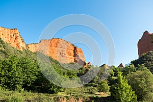 View of the mountains of Las Medulas, a World Heritage Site photo