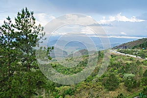 A view of the mountains from the Nossa Senhora Auxiliadora Viewpoint near Eugenio Lefevre train station - Santo Antonio do Pinhal photo