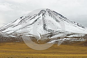 View of mountains in Sico Pass photo