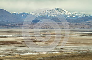 View of mountains in Sico Pass photo