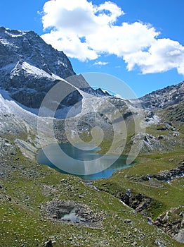 Spring in the Swiss Alps photo