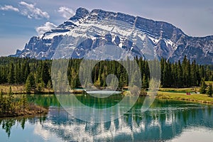 Reflections At Cascade Ponds In The Summertime
