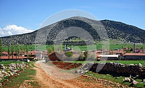 View of the mountains of Turkey