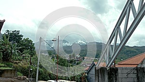 The view when in the mountains is very cool and very beautiful