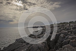 View from the mouth of hell cascais