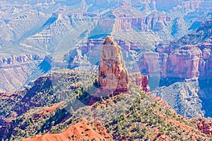 View at Mt Hayden in North Rim Of The Grand Canyon