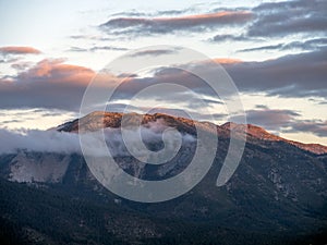 View of Mt. Rose and Slide Mountain from Washoe Valley