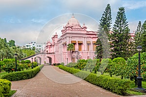 View at the Mughal Palace - Ahsan Manzil in Dhaka, Bangladesh