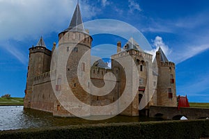 Muiden castle in the Netherlands