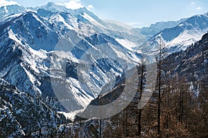 View of the Munku-Sardyk