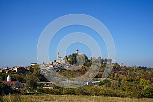 View of Murazzano, Piedmont . Italy photo