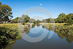 Murrumbidgee River at Narrandera, New South Wales, Australia photo