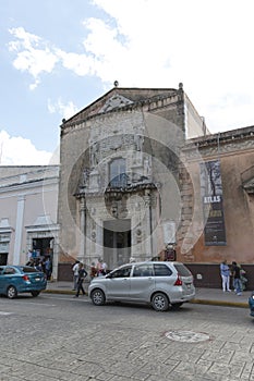 view of museo casa Montejo in Merida