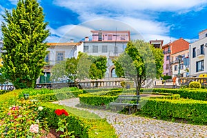 View of the museum of Almeida Moreira in Viseu, Portugal photo