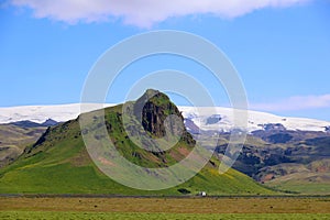 View of the Myrdalsjökull glacier-Katla volcano, Iceland