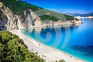 Myrtos beach photo